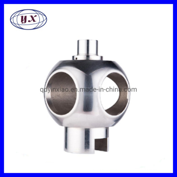 CNC Machined Hollow Valve Ball with Trunnion Diversion Tube Suitable for Welding